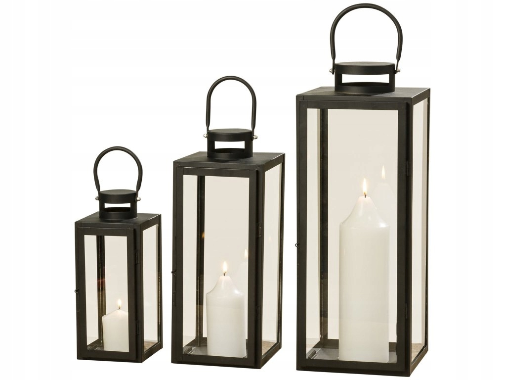 Dekoračná lampáš do interiéru, 30 53 cm, Arana