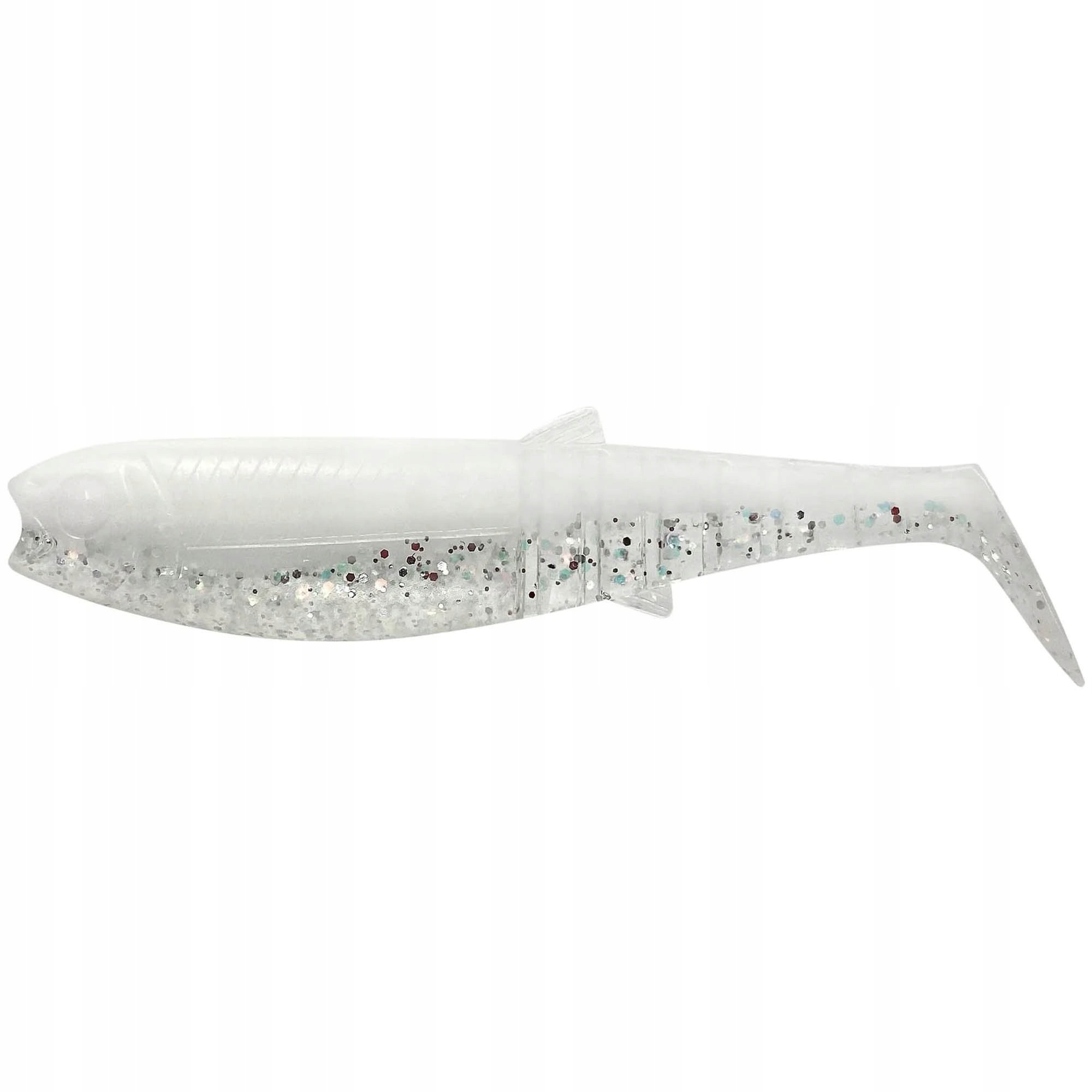 Guma Savage Gear Cannibal Shad B 12.5cm 20g White Flash
