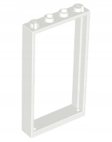 LEGO 60596 RAMA DRZWI FUTRYNA biała NOWA (3g)