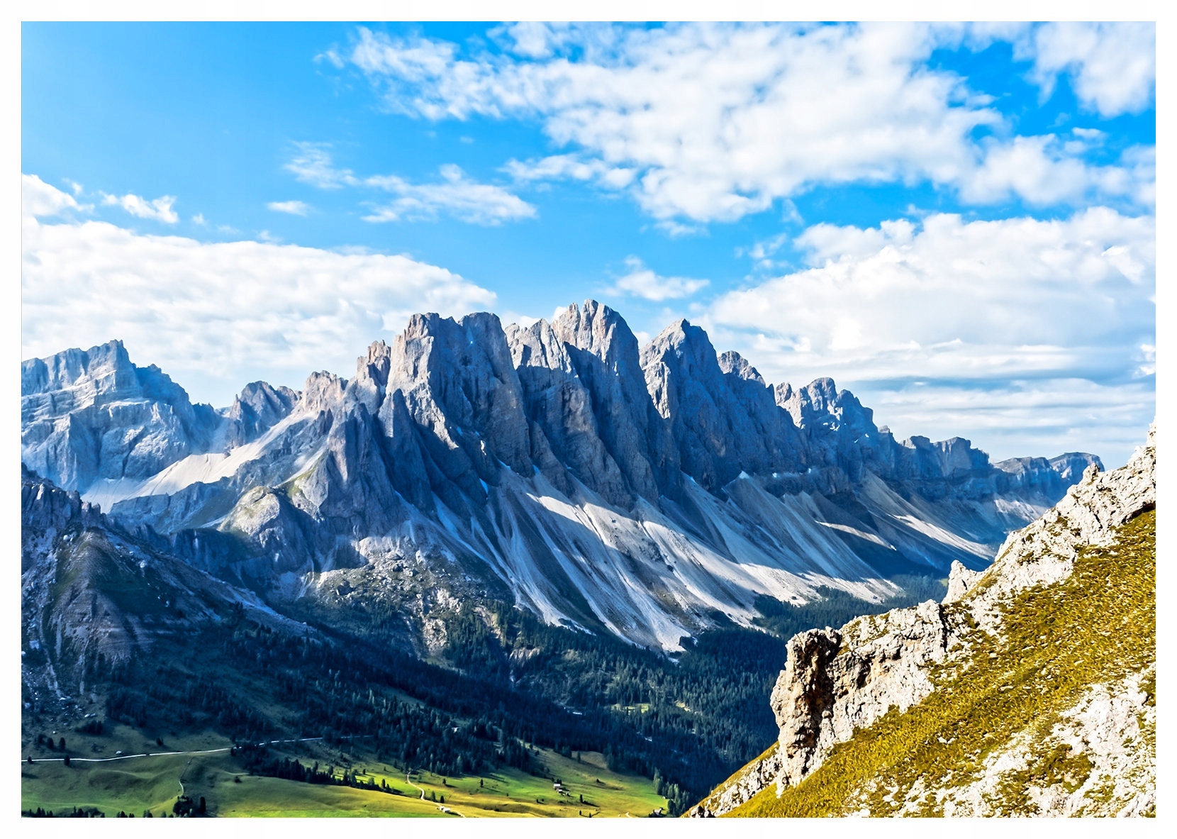 Fototapeta Hory vrcholy panorama klid příroda krajina 300x210 lepidlo