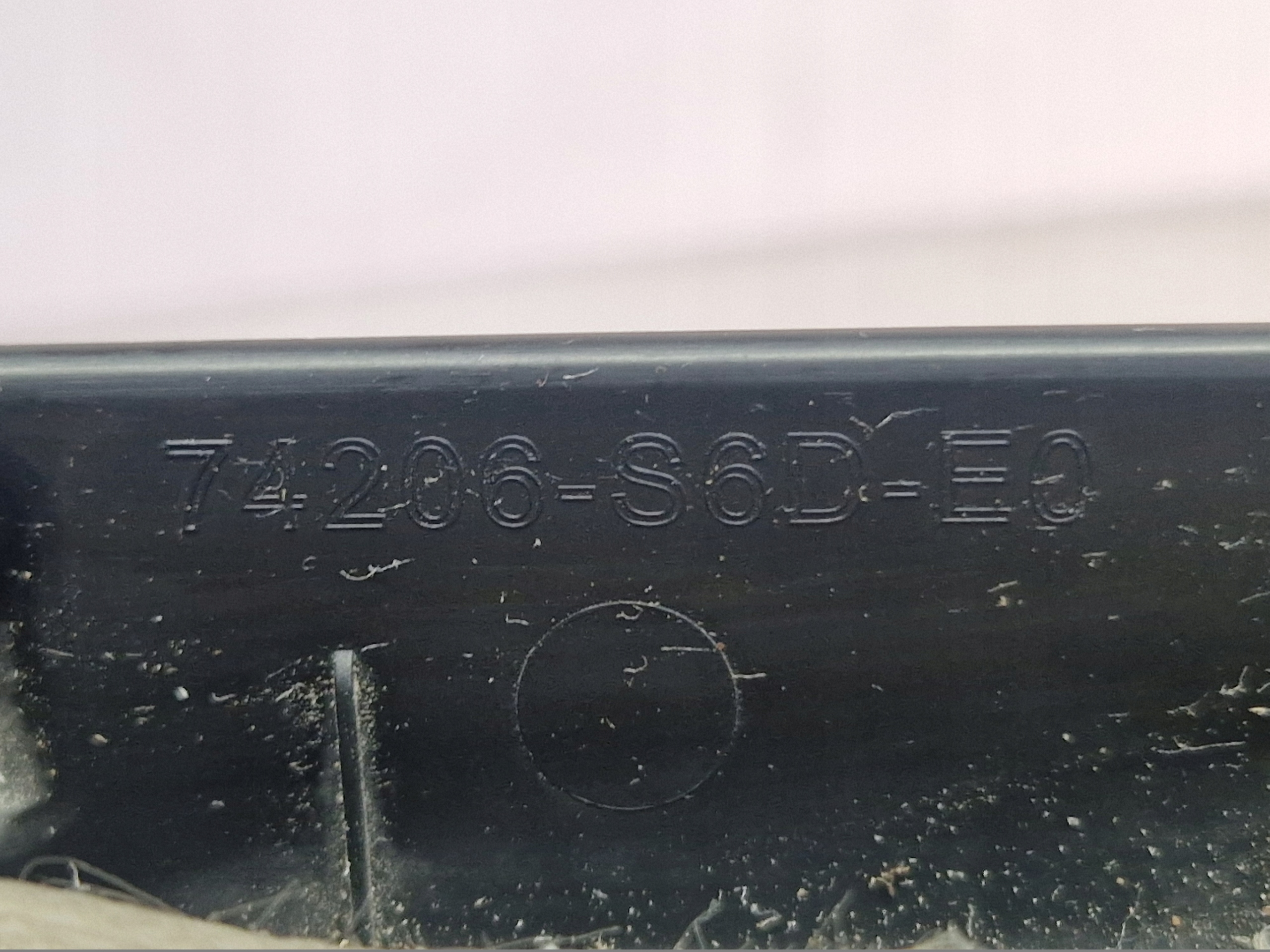 couverture aile droit HONDA CIVIC VII 7 74206-S6D-E0