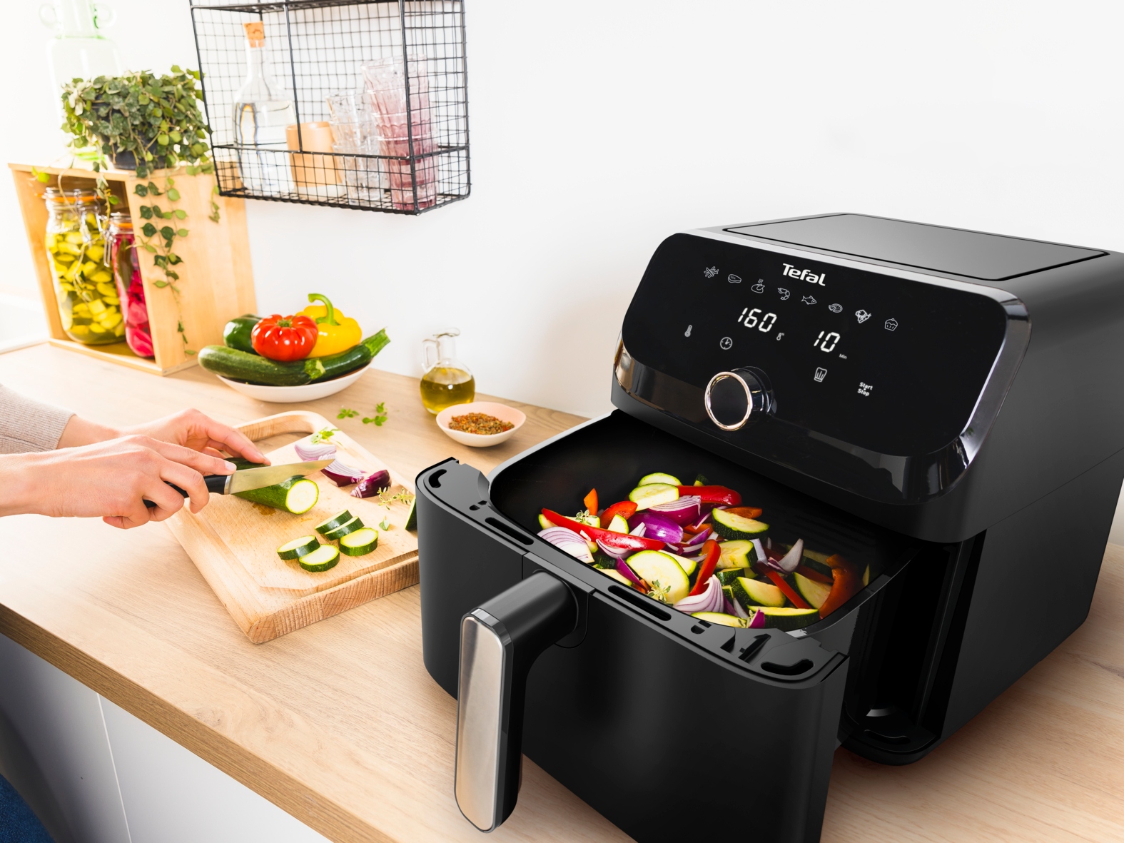 TEFAL Easy Fry Frytkownica Beztłuszczowa EY8558E0 Czarna — miniatura 15