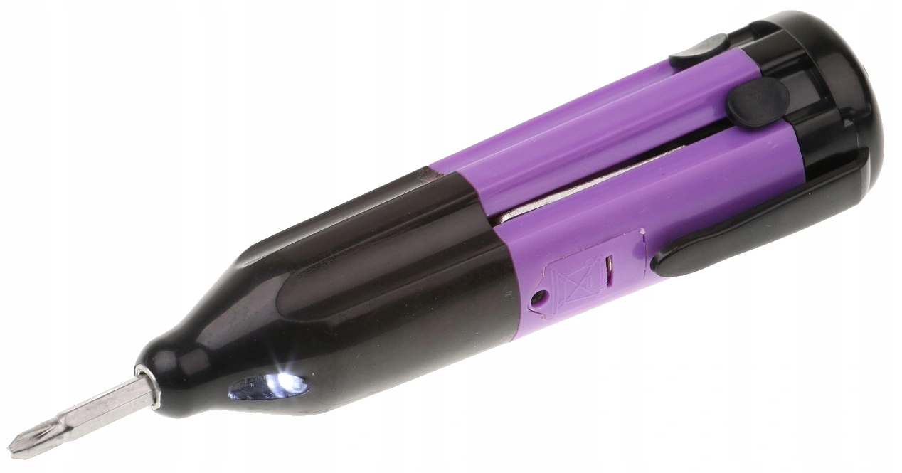 ŚRUBOKRĘT WKRĘTAK WIELOFUNKCYJNY LATARKA LED 5