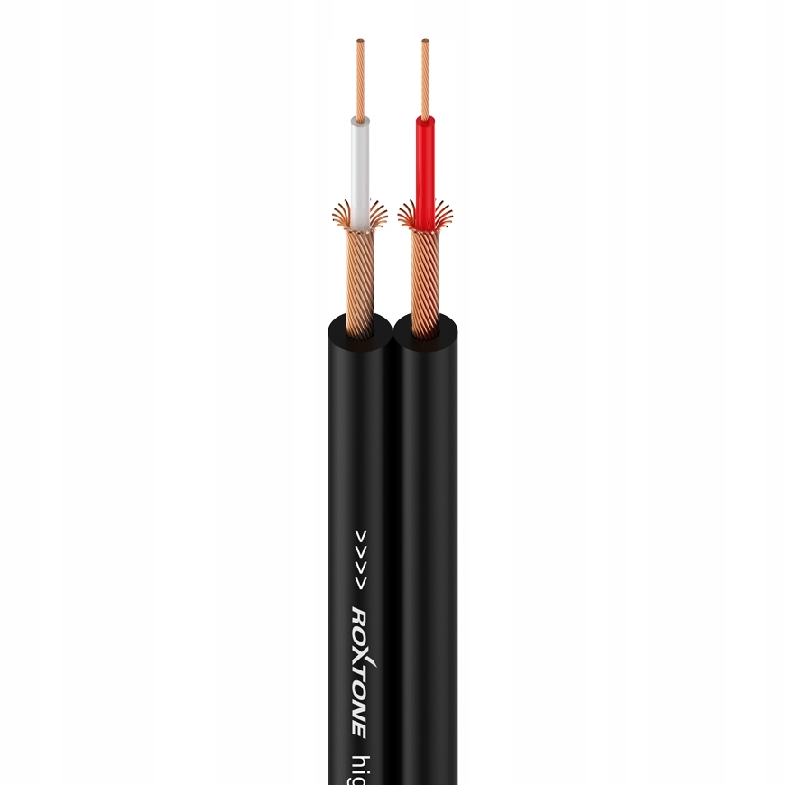 Roxtone Kabel Przewód Podwójny Stereo Sygnałowy