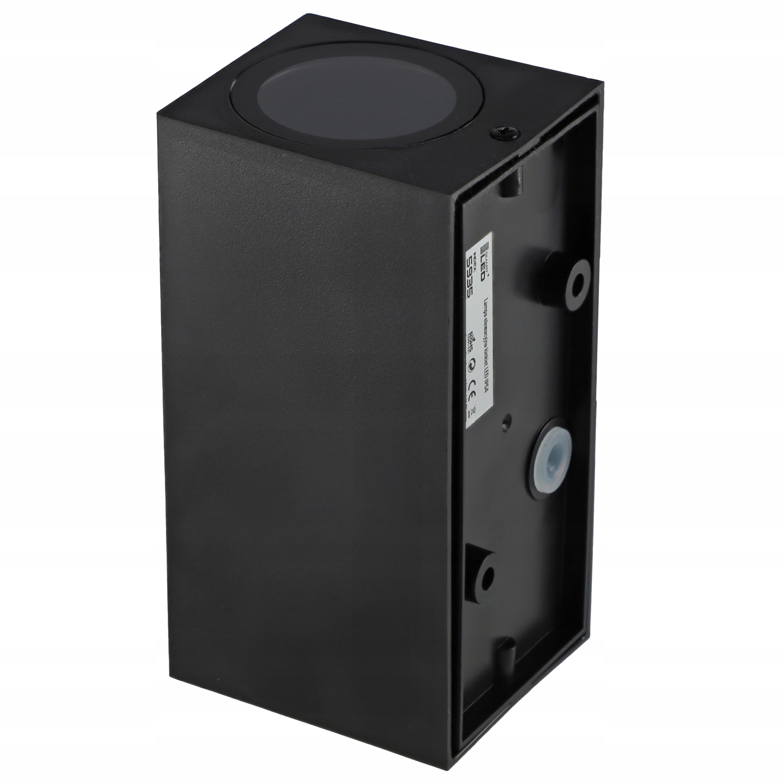 Kinkiet Zewnętrzny LED Lampa Elewacyjna Ogrodowa Ścienna 2X GU10 IP54 Długość/wysokość 14.7 cm