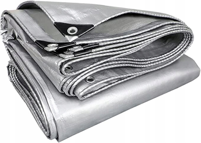 Plandeka 6X8m MOCNA WZMACNIANA WODOODPORNA MROZOODPORNA