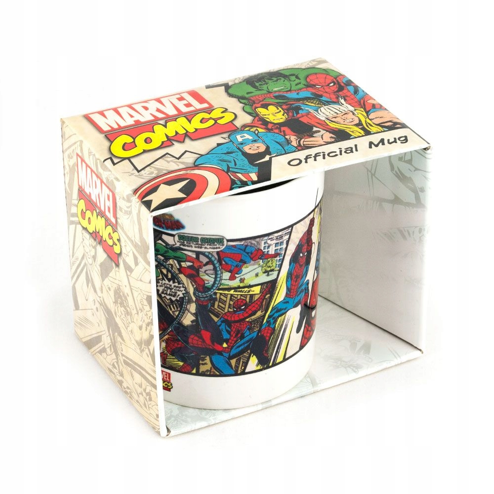 

Kubek Marvel Retro Spider-Man 315 ml w pudełku