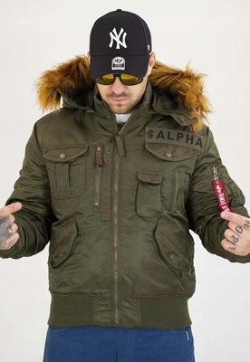 Kurtka Alpha Industries Zimowa Deflector 113144 dark olive