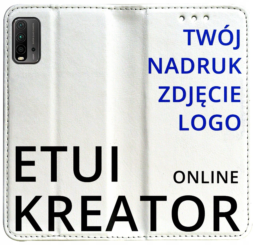 

Etui Portfel Kreator Nadruk do Xiaomi Redmi 9T