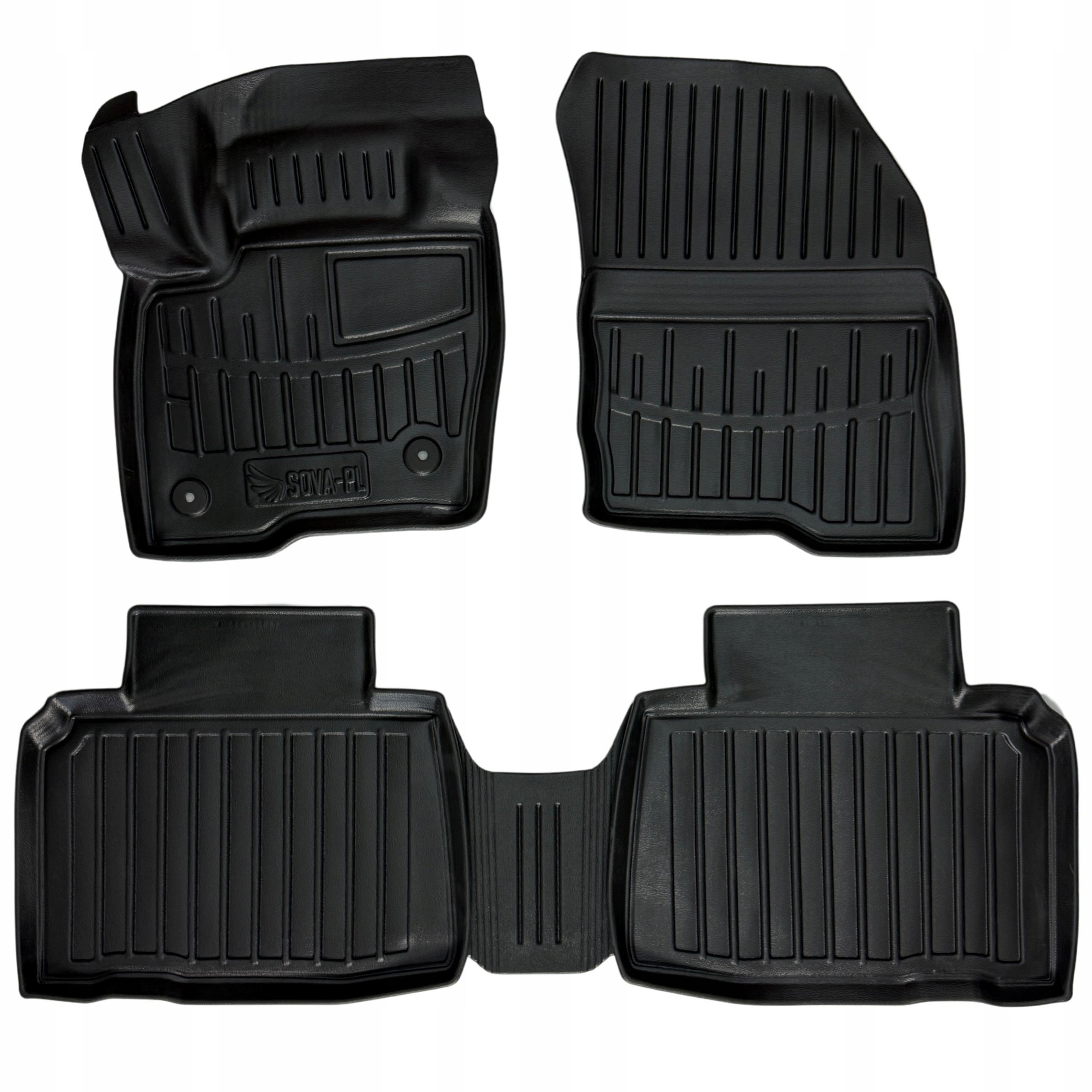 Dywaniki gumowe 3D do Ford Edge II CD539 (2014-2024)