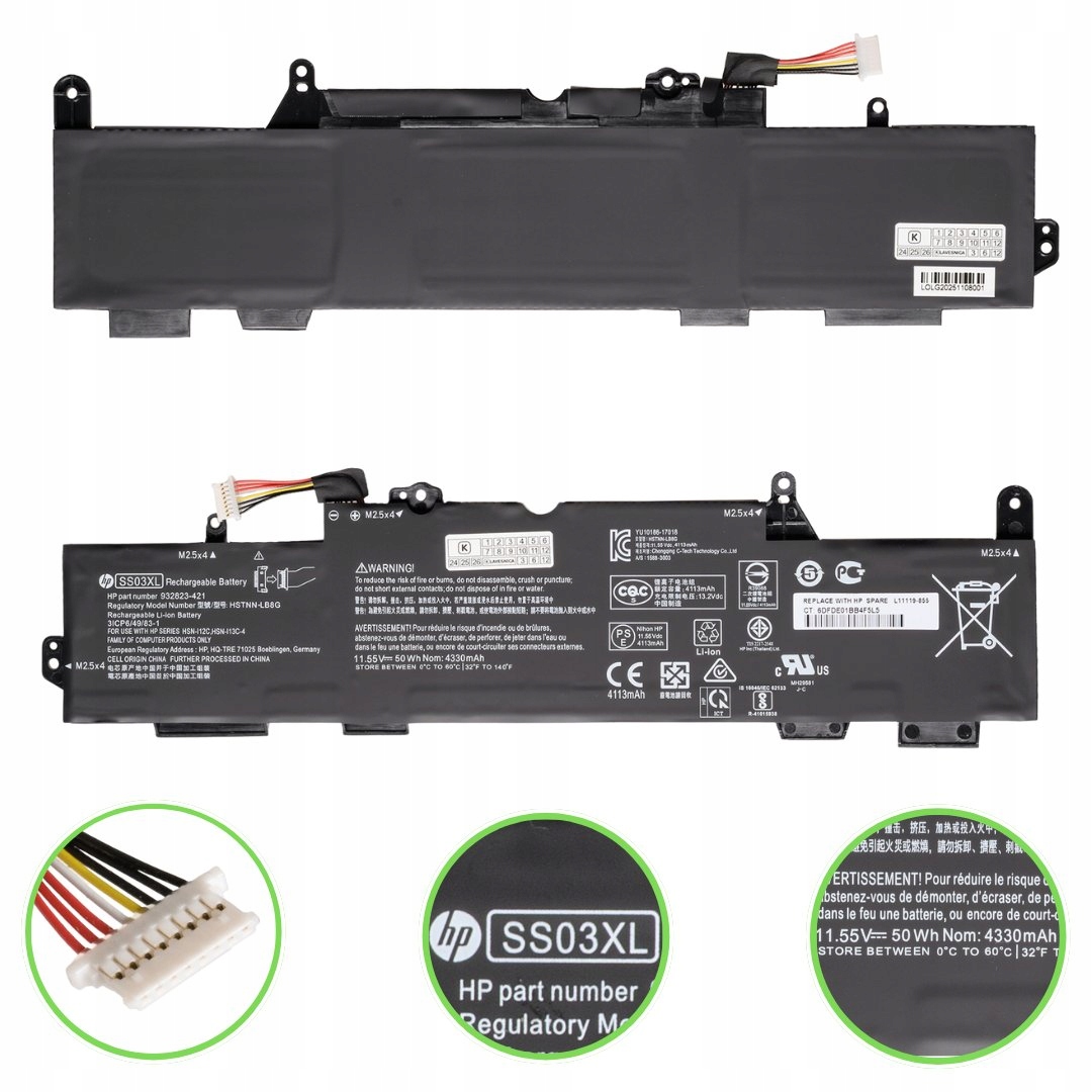 Originál batéria Hp Elitebook 735 745 755 840 G5 G6 SS03XL