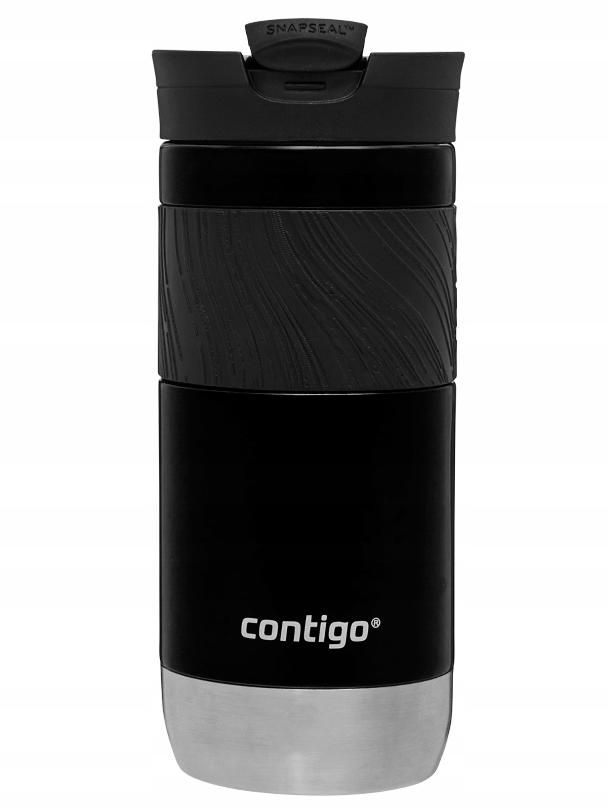 Kubek Termiczny Contigo Byron 2.0 Antypoślizgowy Szczelny Black Mat 470ML