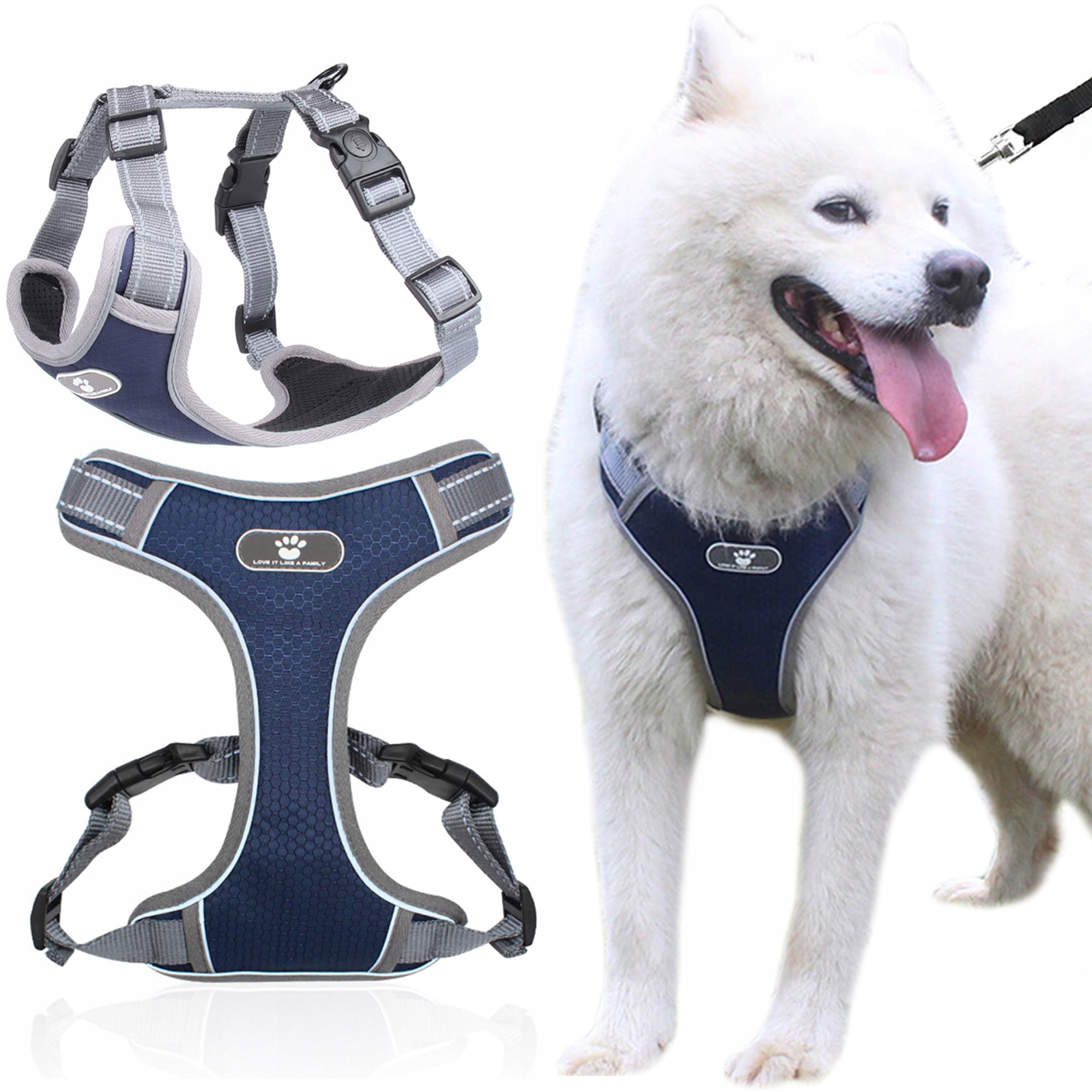 Levně Postroj pro psy Zwierzopasja 78 x 52 cm