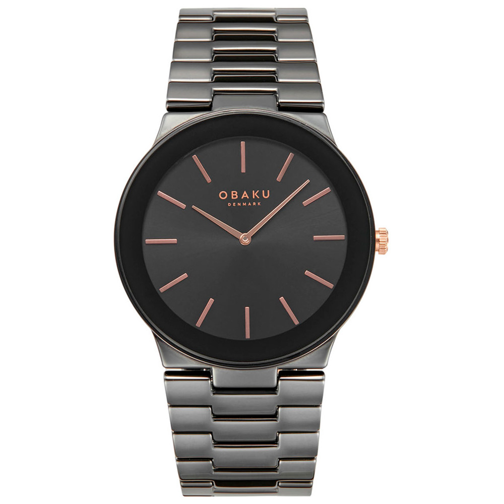 Pánské Hodinky Obaku Denmark V281GXBBCB černé