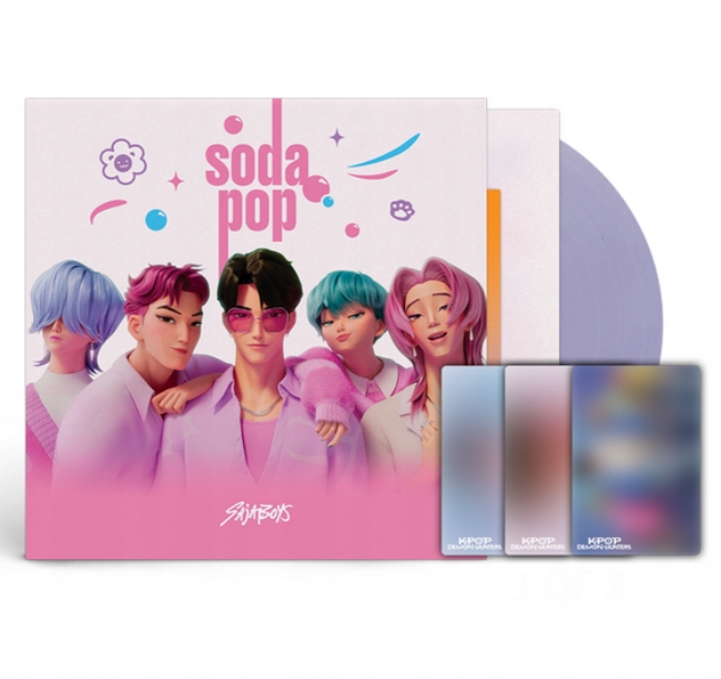 Kpop Demon Hunters Soundtrack From The Netflix Film Soda Pop Winyl 7'