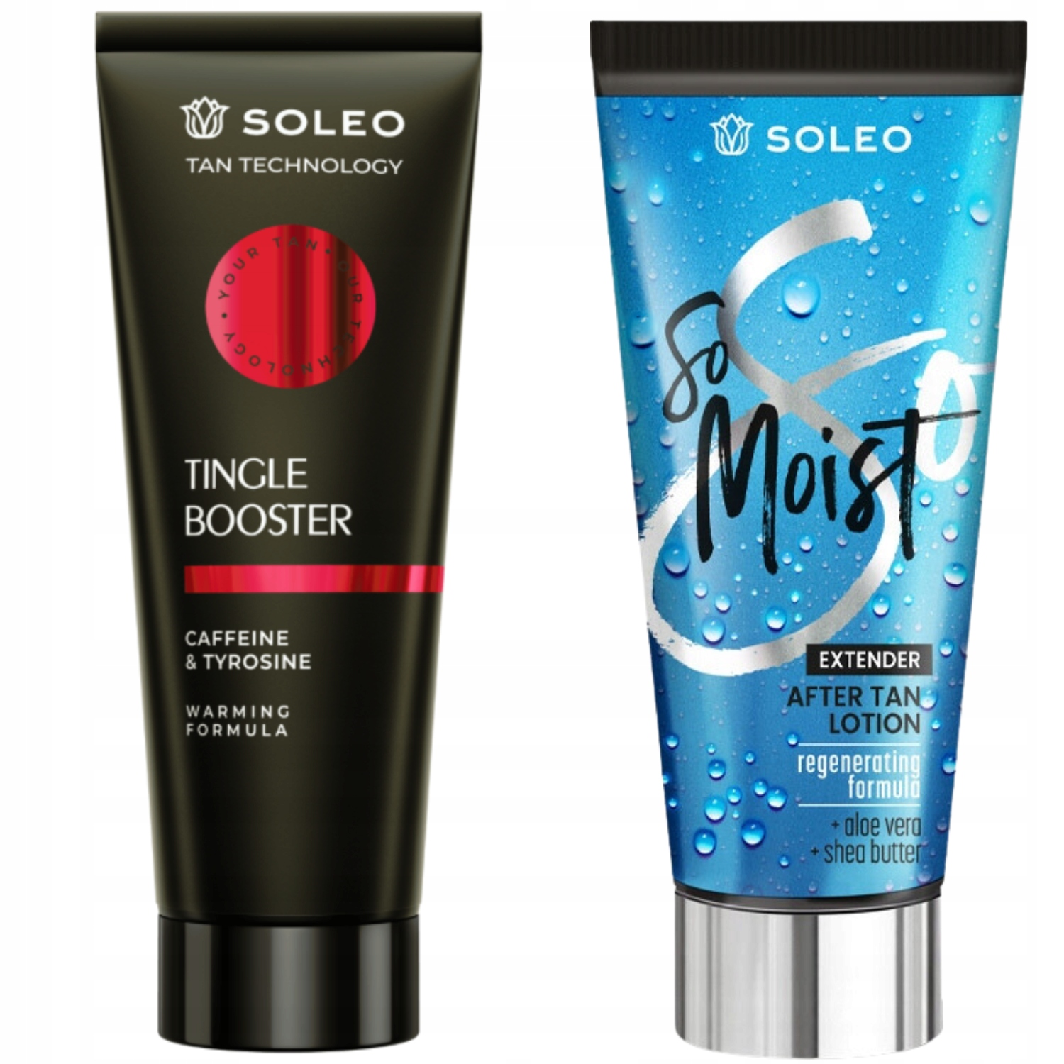 Soleo Tan Technology Tingle Booster So Moist po opalování Bonus