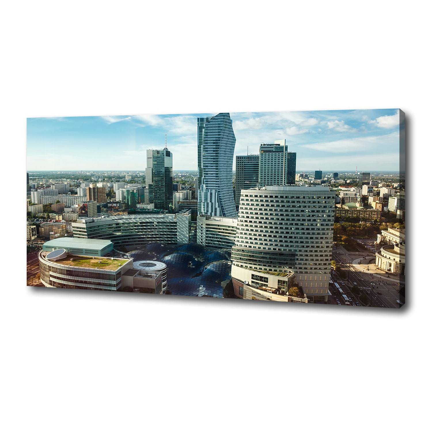 

Foto obraz na płótnie Warszawa Polska 125x50 cm