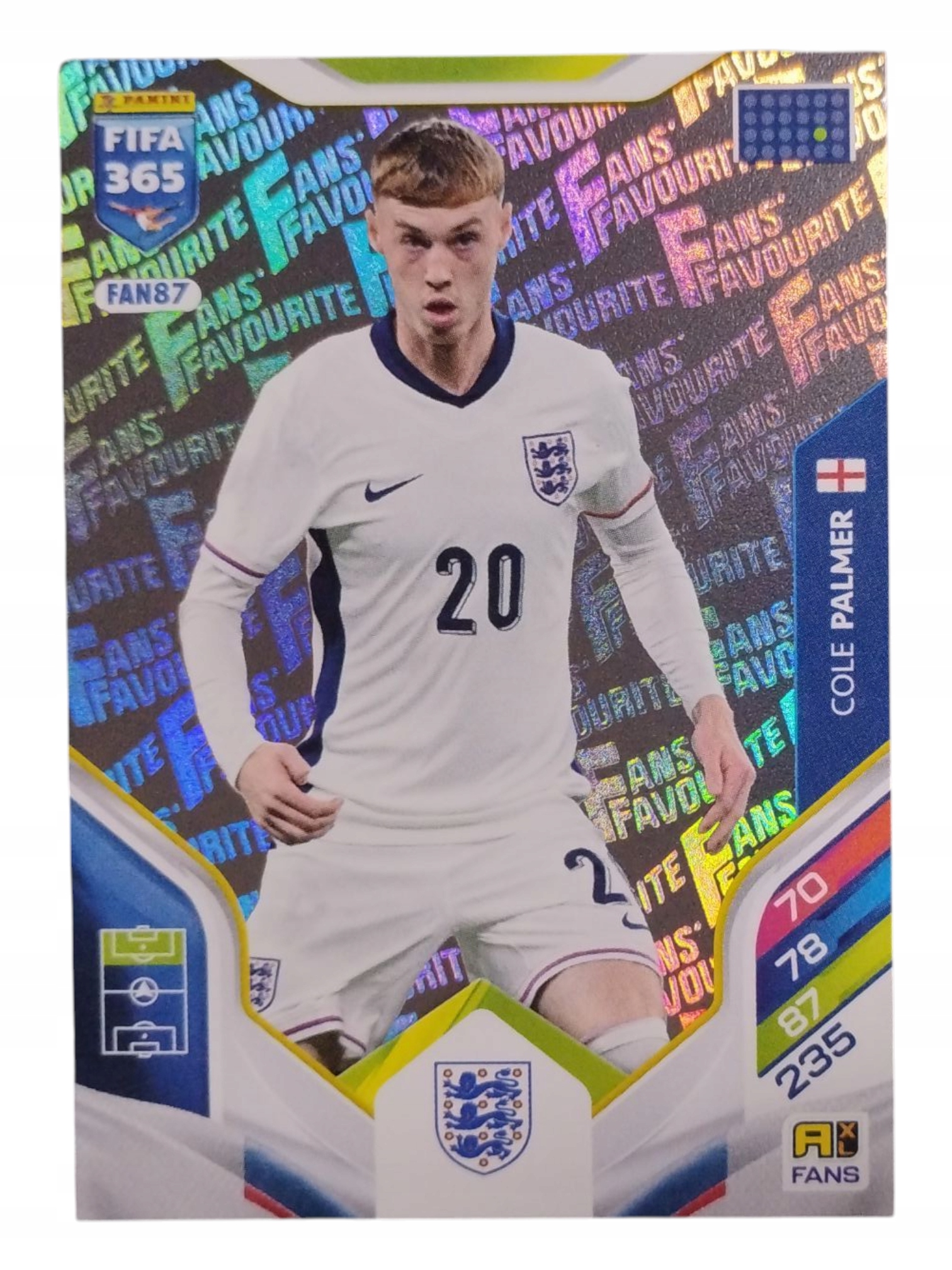 Panini Fifa 365 2026 Fans Favourite Cole Palmer Anglia FAN87