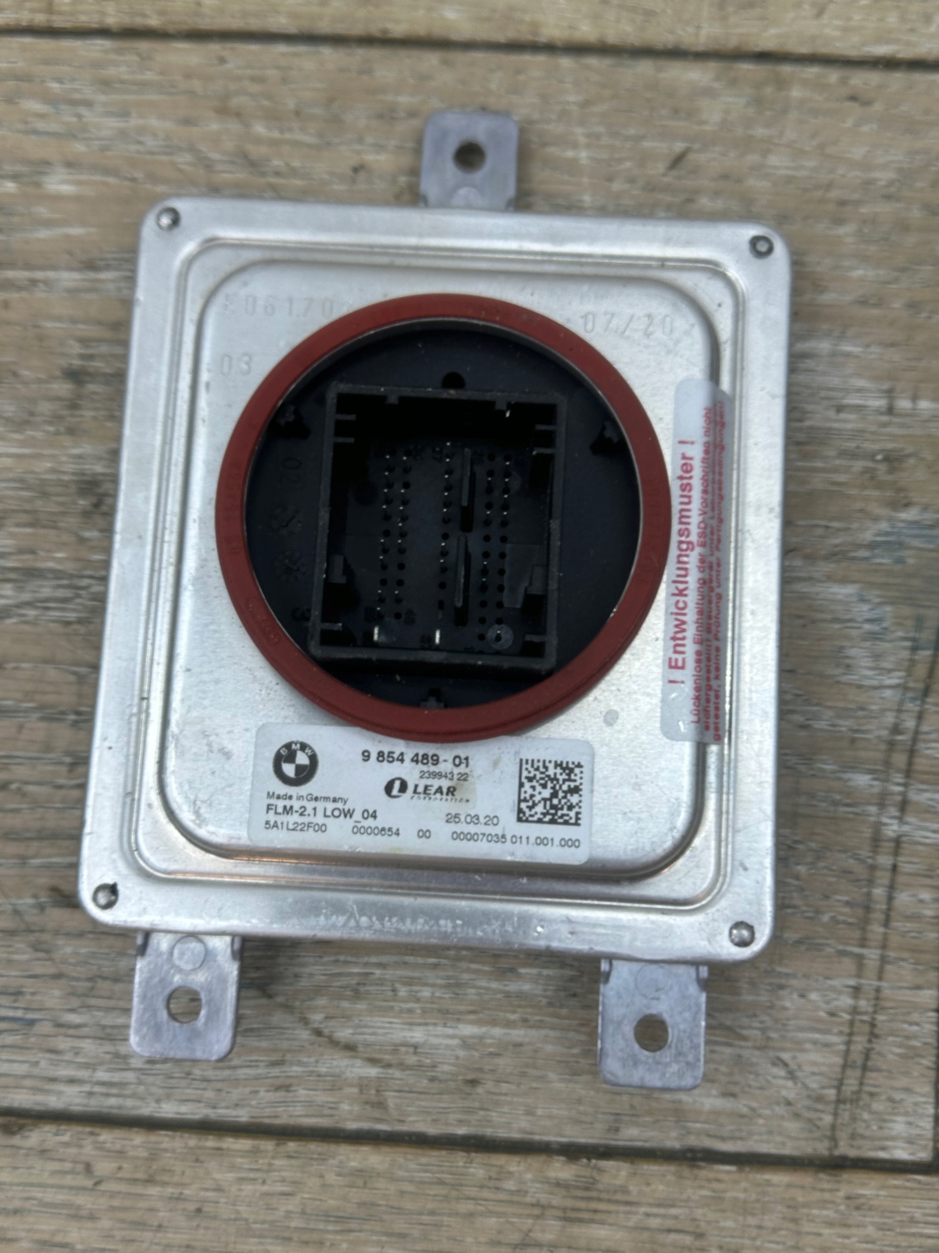 control unit LED BMW 3 9854489 01 G20 G21 original