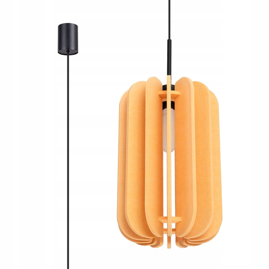 Lampa wisząca Mula 27 żółta Sollux Lighting