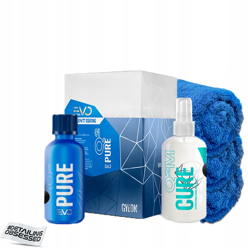 Gyeon Q2 Pure Evo Kit 100 ml keramická vrstva na ochranu laku sada