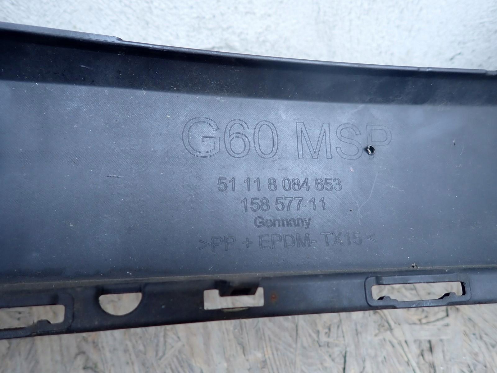 bumper front front BMW 5 V G60 G61 M PAKIET 2023- 51118084653