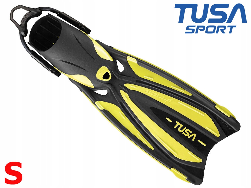 Tusa Płetwy regulowane z Bangee na buty nurkowe Solla B SF-0114 S 38-40 Fy