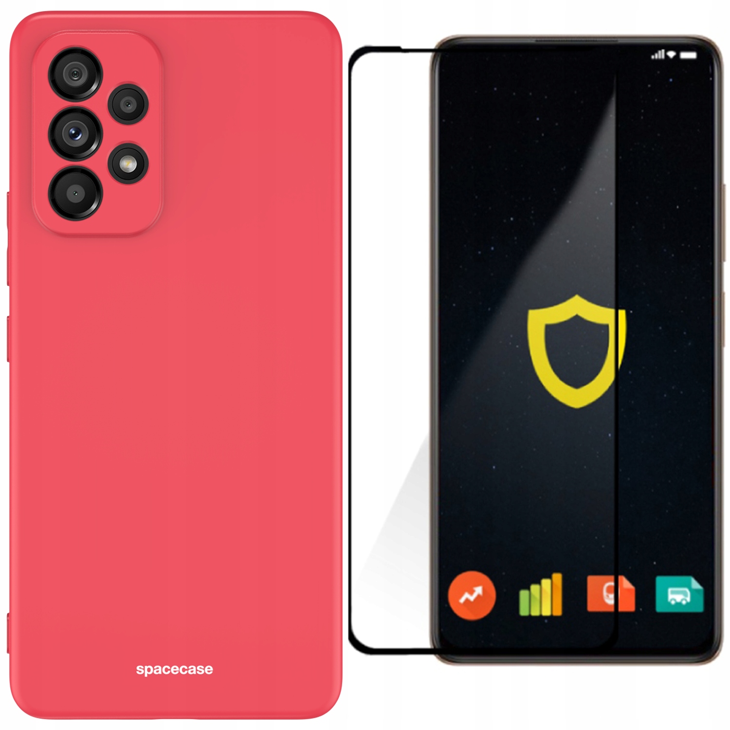 

Etui Matowe Spacecase Do Galaxy A53 5G Szkło