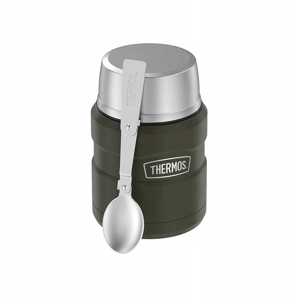 Termos obiadowy Thermos King Food Jar zieleń wojskowa 0,47 L