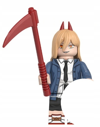 Power z Chainsaw Man minifigurka do klocków