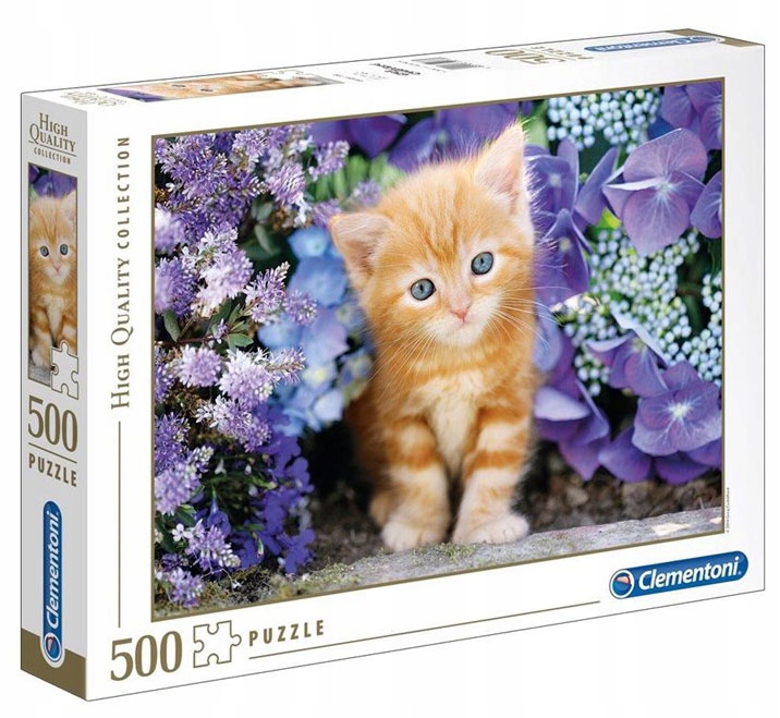 

Puzzle Fhigh Quality Widok Kot Kotek 500 El