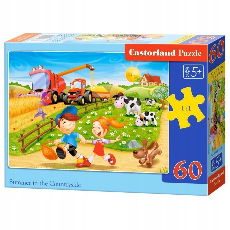 

Puzzle 60 el. Lato na wsi Castorland 06878