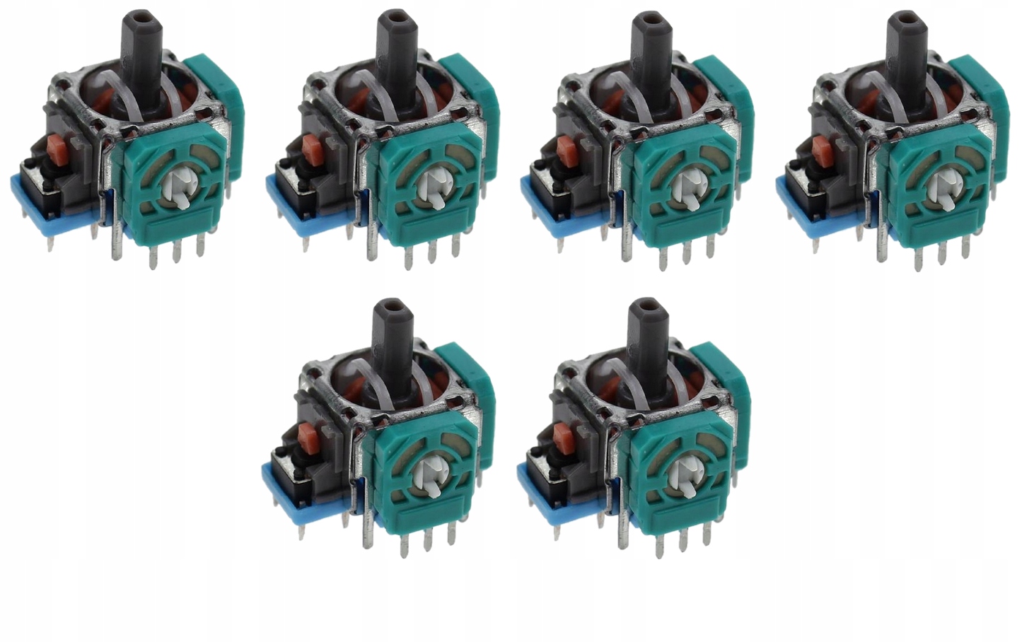 ZESTAW 6X ANALOG ALPS V13 DRĄŻEK JOYSTICK 2,3K DO PADA PLAYSTATION 5 PS5