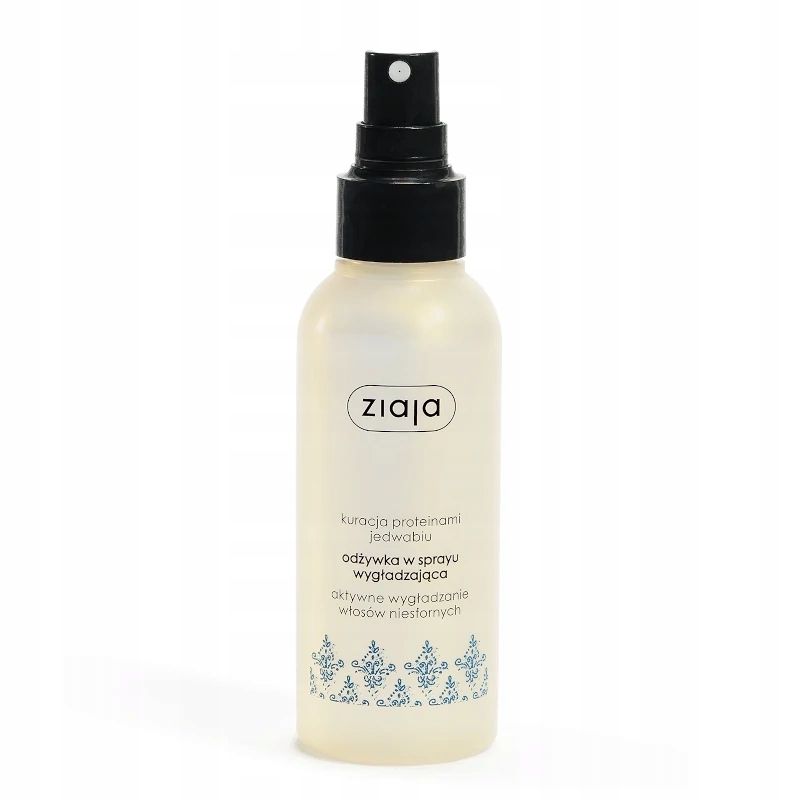 ZIAJA Jedwab Odżywka do Włosów w Sprayu Intensywne Wygładzenie 125ml