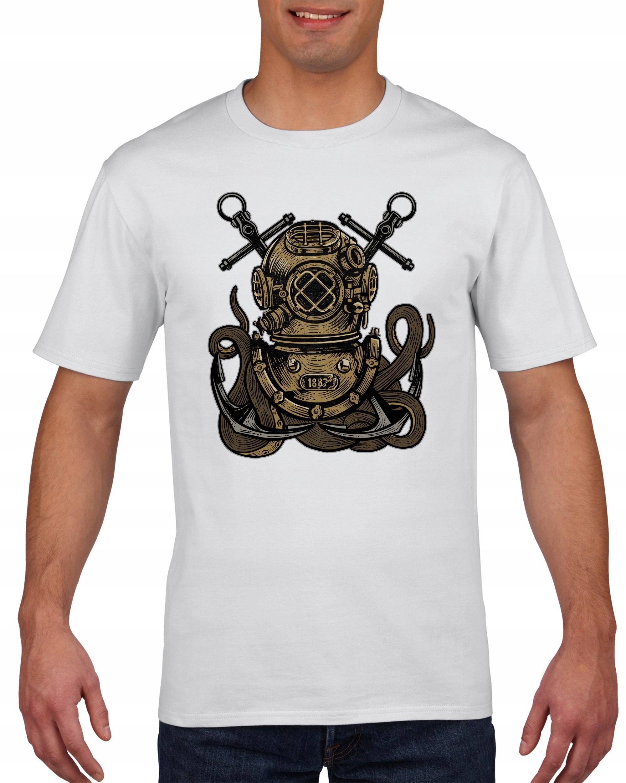 

Koszulka męska Nurek Nurkowanie Scuba Diving L