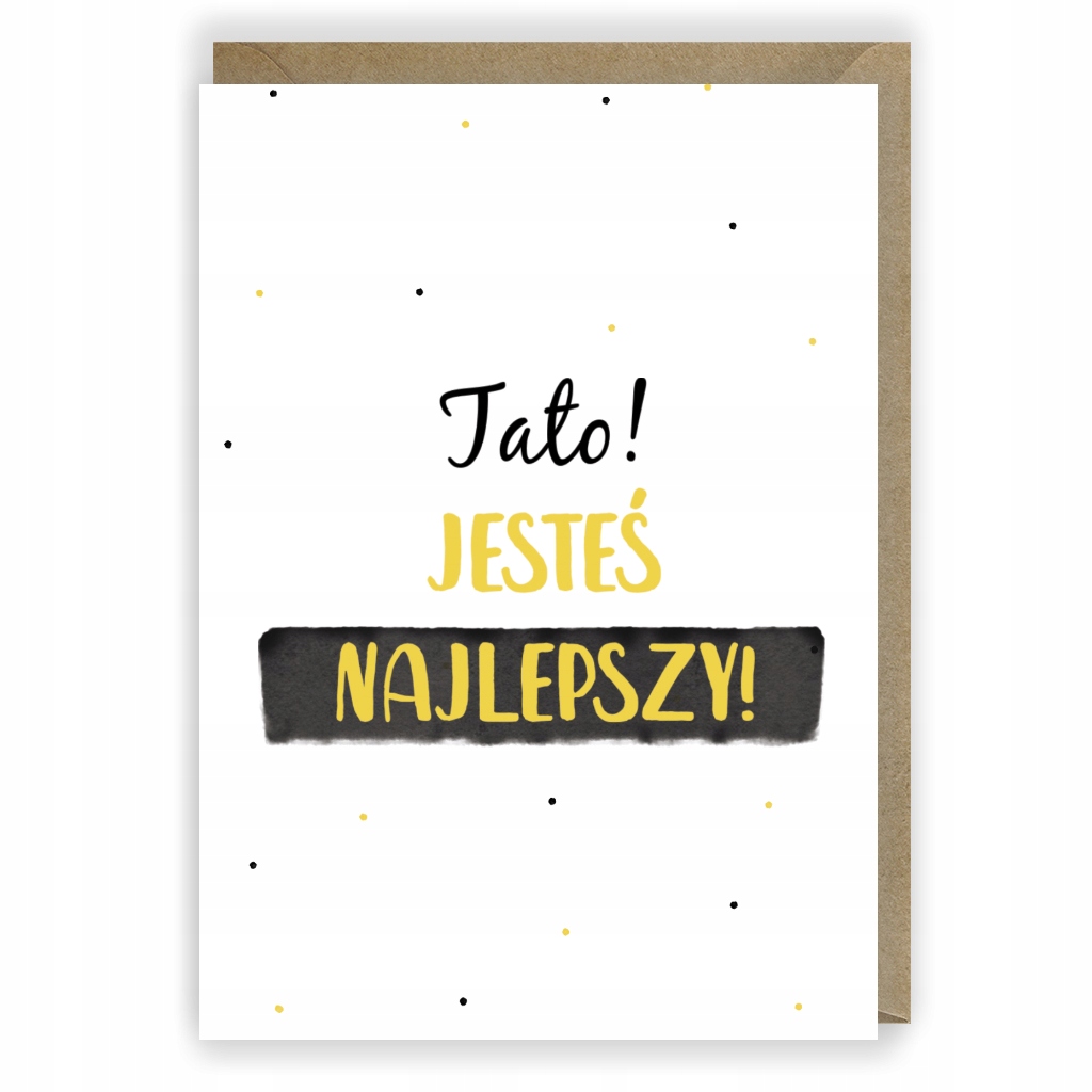 

Kartka okolicznościowa Dzień Taty EKOkoperta Tata