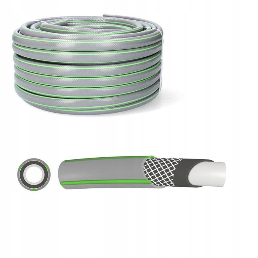 WĄŻ OGRODOWY DO PODLEWANIA PREMIUM PLUS 4 WARSTWOWY 30m 1/2 "
