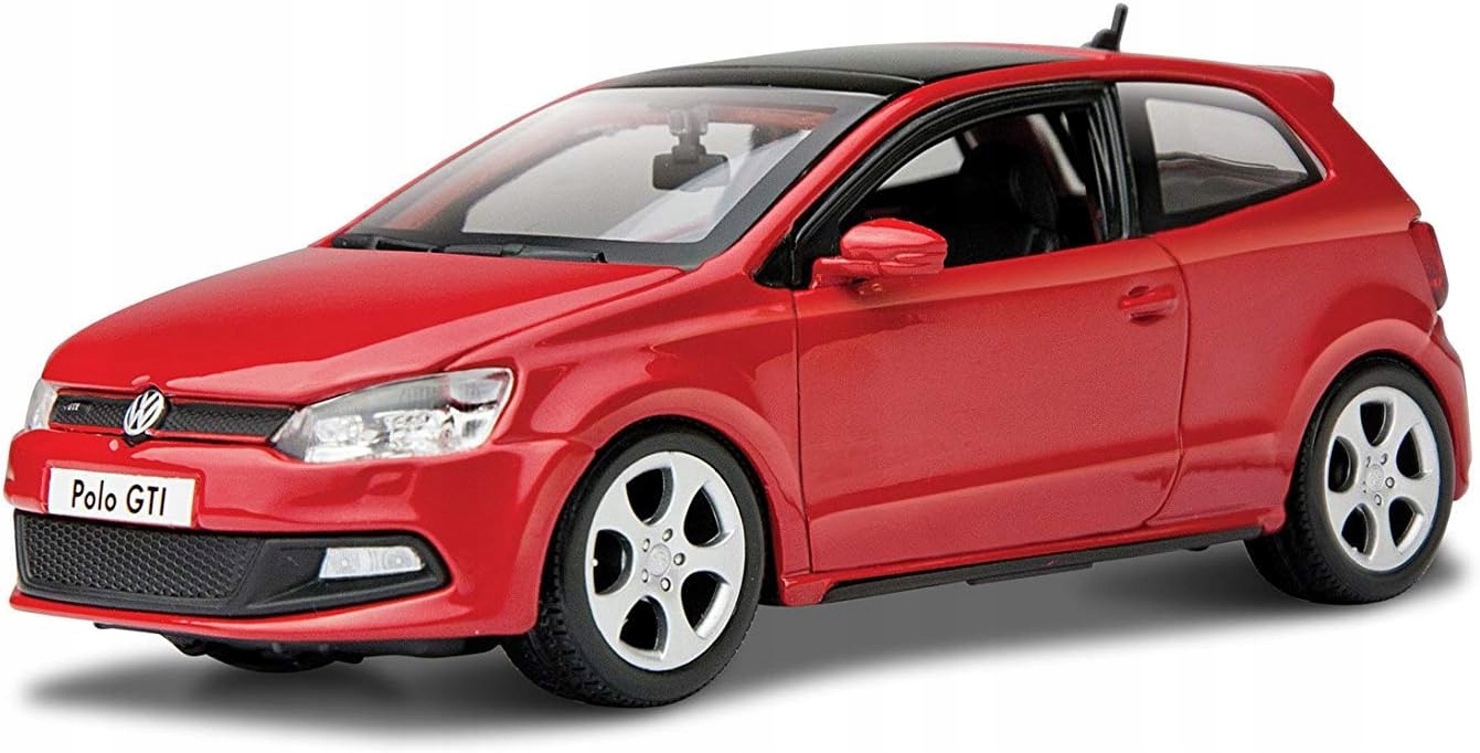 Vw Volkswagen Polo Gti Mark 5 1:24 Bburago 21059 red