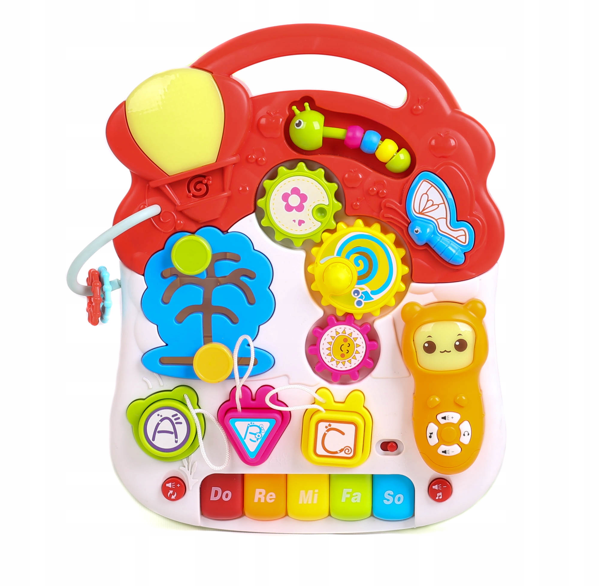 WALKER interaktyvus stūmiklis edukacinis stalas 6in1 mokymosi vaikščioti žaislas herojus / pasaka nėra