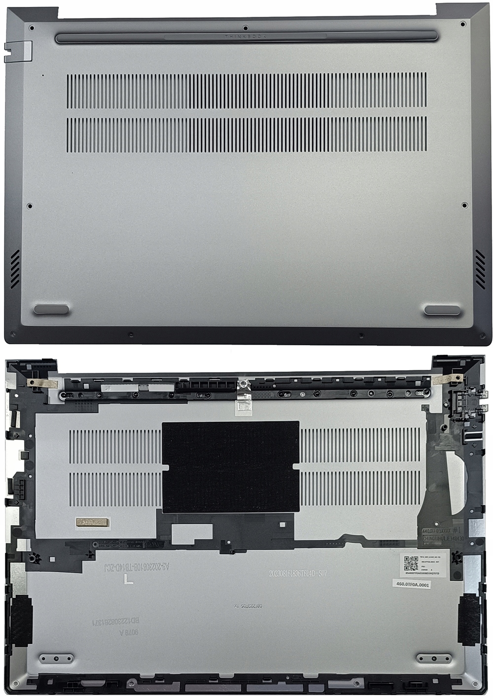 Nové Spodní Pouzdro Lenovo ThinkBook 14 G6 G7 G8 Šedé (artic Grey) Alumin.