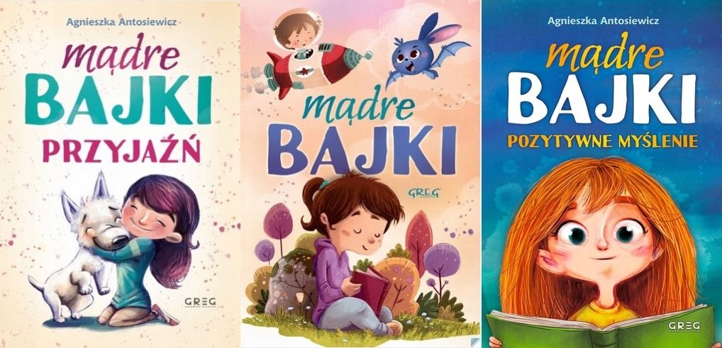 MĄDRE BAJKI + PRZYJAŹŃ + POZYTYWNE MYŚLENIE PAKIET