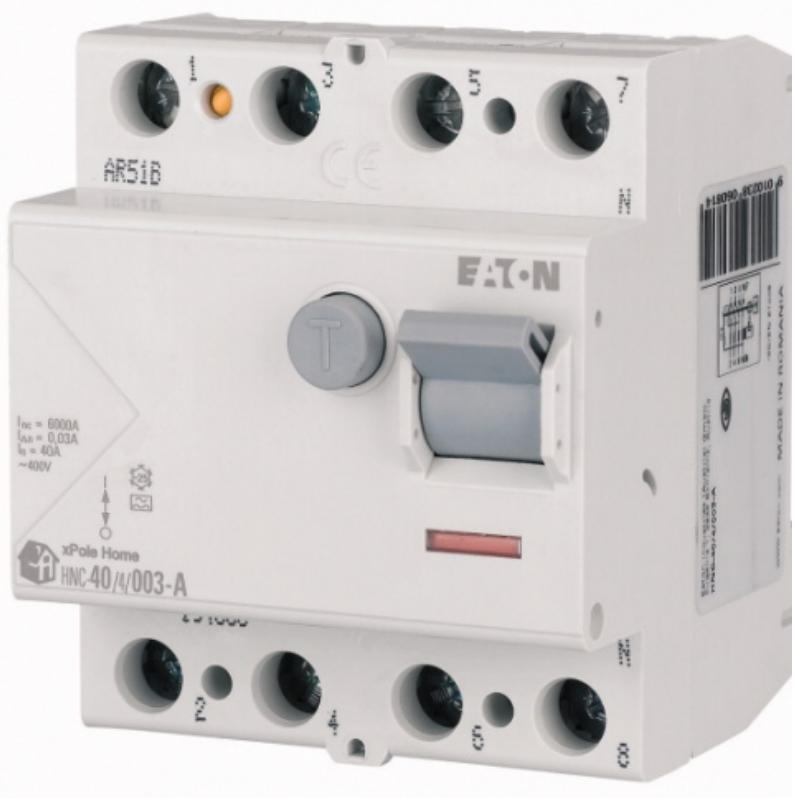 Prúdový chránič Hnc 63A 30 mA Ac 4P Eaton