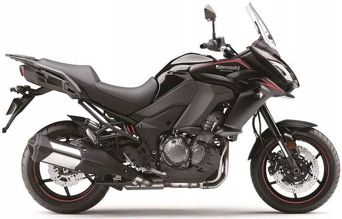 Samolepky Juula Pro Kawasaki Versys 1000 2017 Černé 15V 739