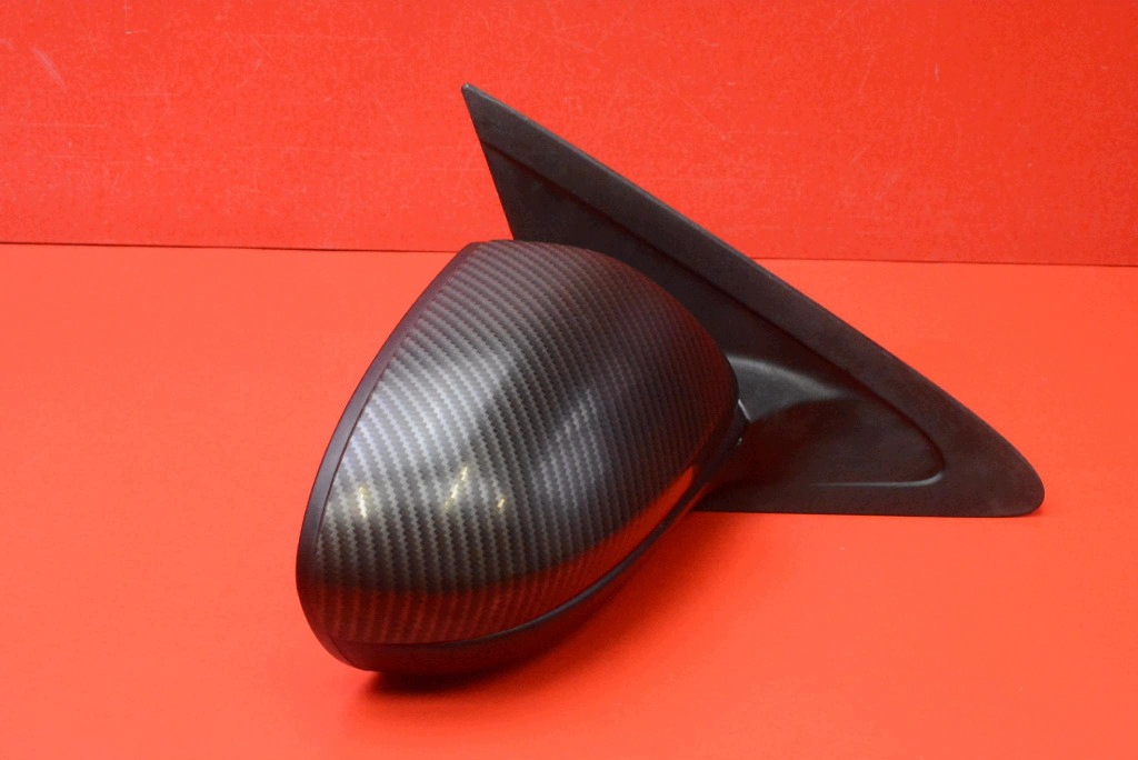 mirror right CARBON EU 022683 MAZDA 3 2 II BL LIFT 09-13 7 PIN