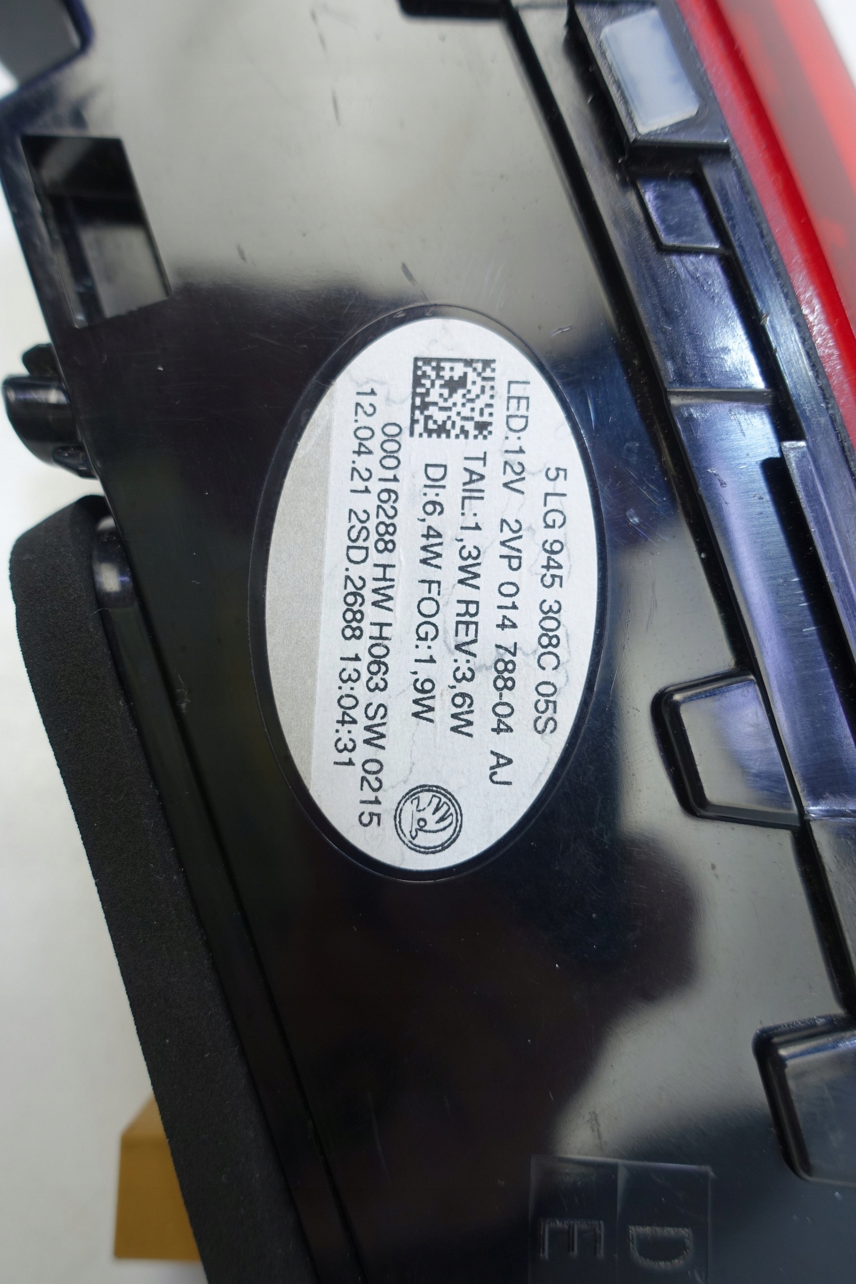 light right rear part right rear SKODA ENYAQ 5LG