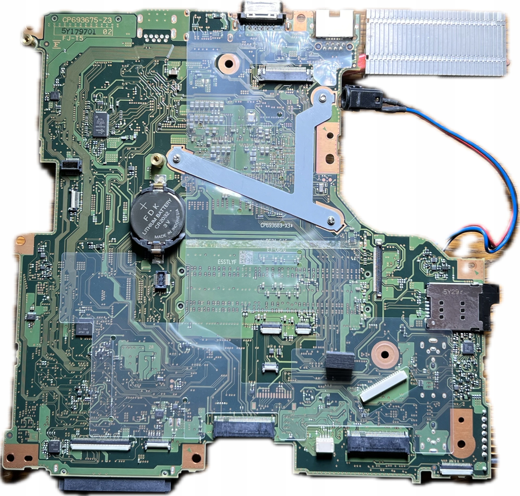Základná doska pre Fujitsu Lifebook E556 E756 CP706791-XX i7-6500U New