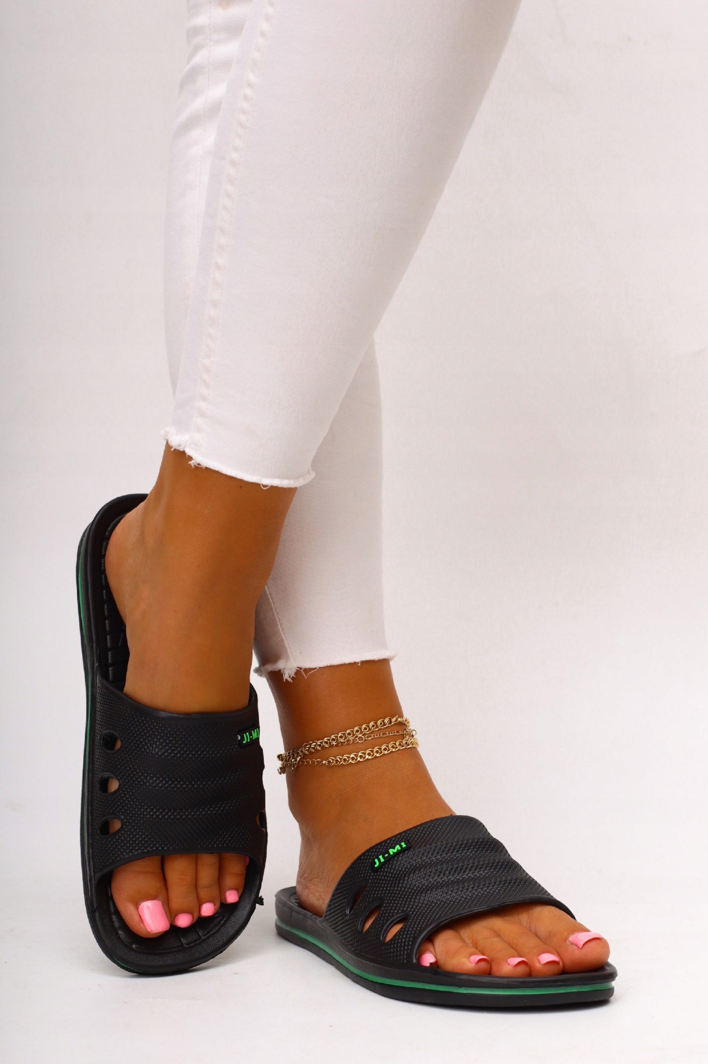 KLAPKI DAMSKIE BASENOWE MIĘKKIE NA CO DZIEŃ LEKKIE Długość wkładki 25 cm