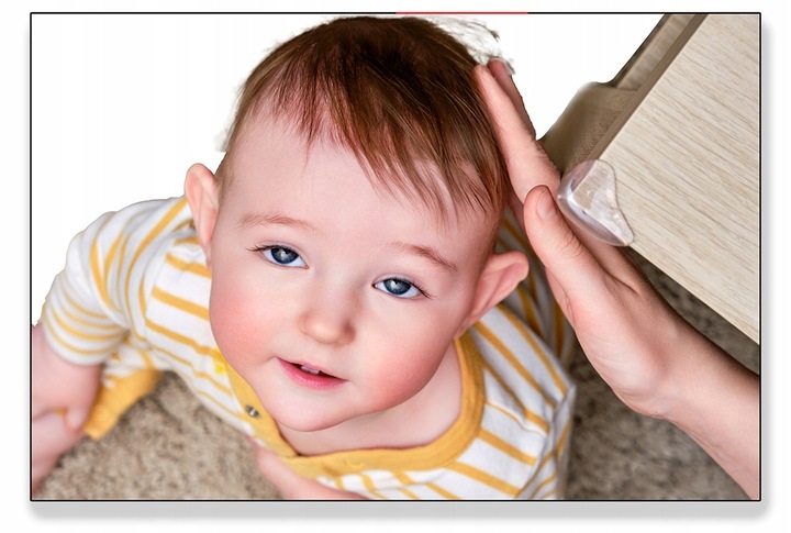 ZABEZPIECZENIE NA ROGI STOŁU MEBLI BEZBARWNE MOCNY KLEJ 10SZT 4*4*1.5CM Kod producenta PG220727-001