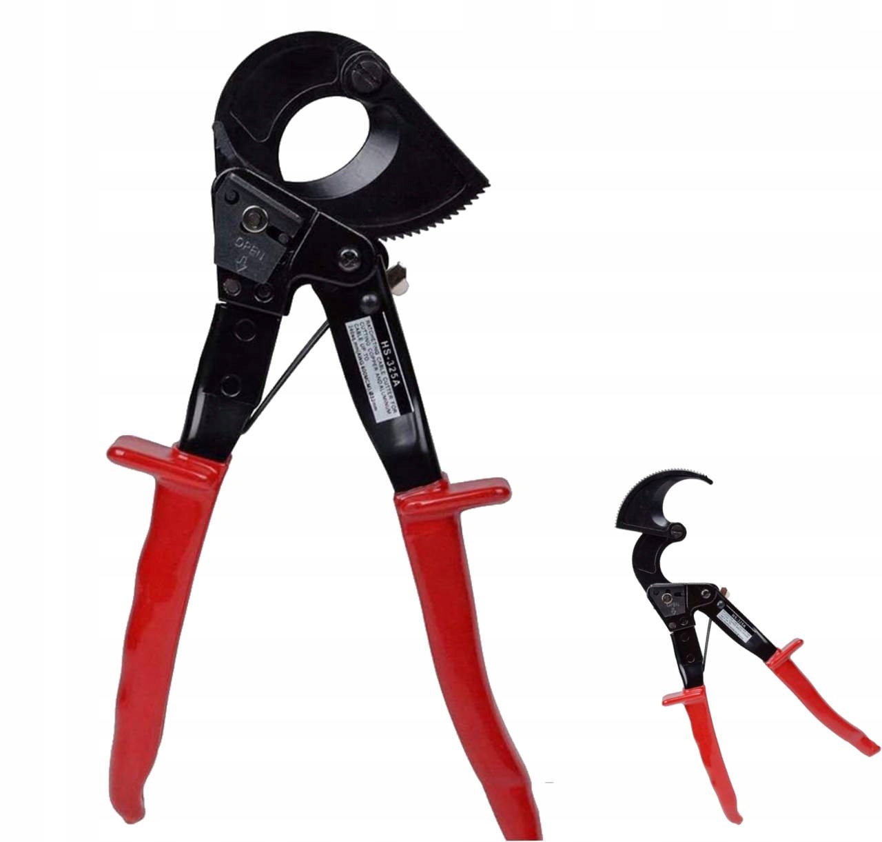 Heavy Duty Ratchet Cable Cutter – kapacita 240 mm² pro omezené přenosy