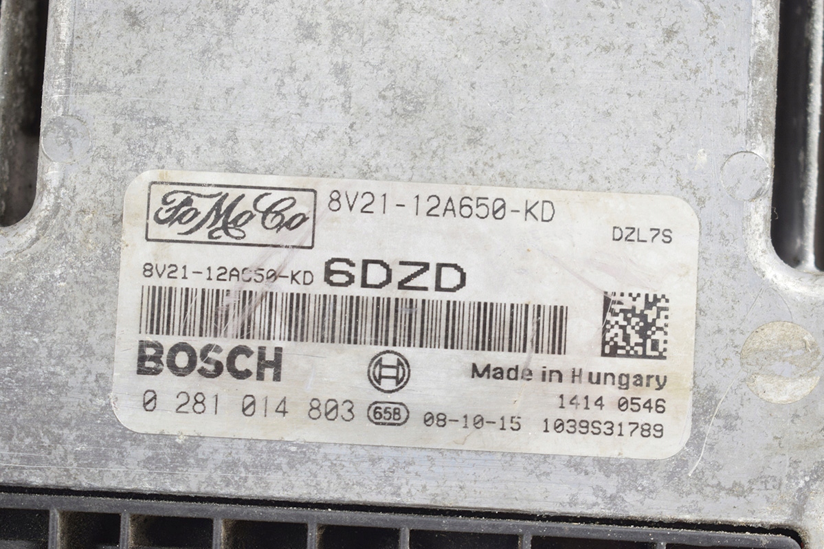 Computer Bedienteil FORD 0281014803 8V2112A650KD